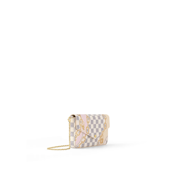 Tui Louis Vuitton Pochette Felicie 'Damier Azur' N40466