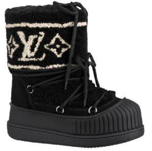 Giày Louis Vuitton Polar Flat 'Black' 1A9H0C