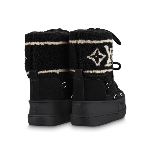 Giày Louis Vuitton Polar Flat 'Black' 1A9H0C - Ảnh 5