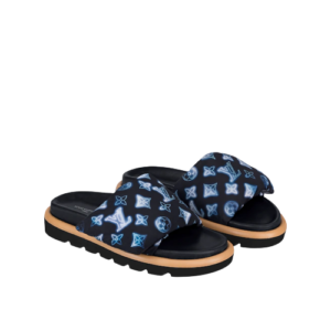 Alternative view of Dép Louis Vuitton Pool Pillow Mules 'Navy Blue' 1A9SMR