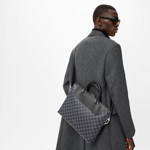 Túi Louis Vuitton Porte-Documents Jour Business 'Graphite' N48260 - Ảnh 3