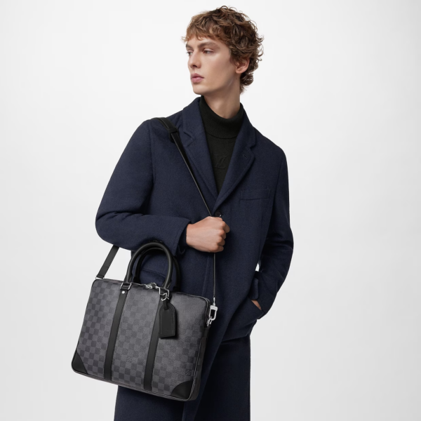 Tui Louis Vuitton Porte-Documents NM Briefcase 'Graphite' N40445