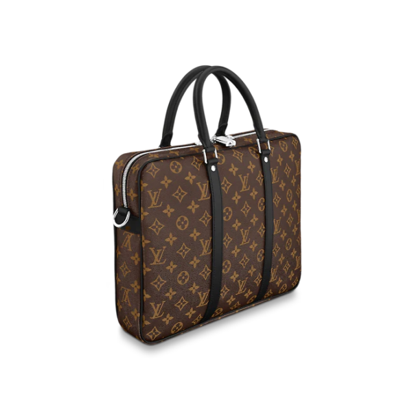 Túi Louis Vuitton Porte-Documents Voyage PM Business 'Macassar' M52005 - Ảnh 3