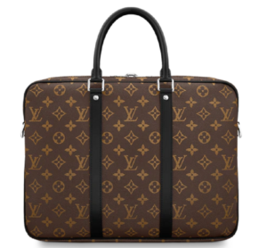 Túi Louis Vuitton Porte-Documents Voyage PM Business 'Macassar' M52005