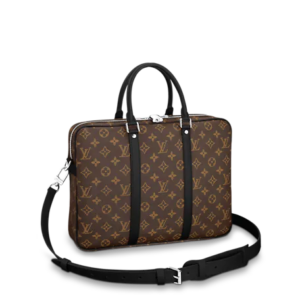 Alternative view of Túi Louis Vuitton Porte-Documents Voyage PM Business 'Macassar' M52005