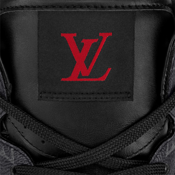 Giày Louis Vuitton Rivoli Sneaker Boots 'Black' 1A8V03 - Ảnh 4