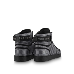 Giay Louis Vuitton Rivoli Trainer Boot "Black Grey" 1A44W7