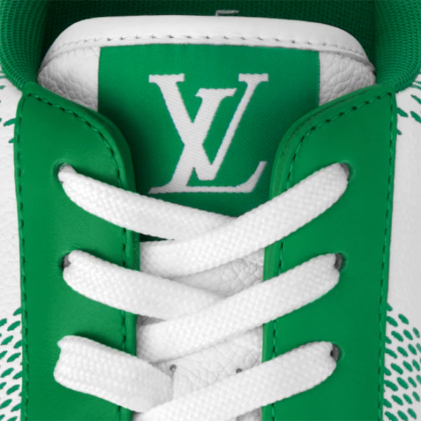 Giày Louis Vuitton Rivoli Trainers 'Green' 1A9ZFM - Ảnh 4