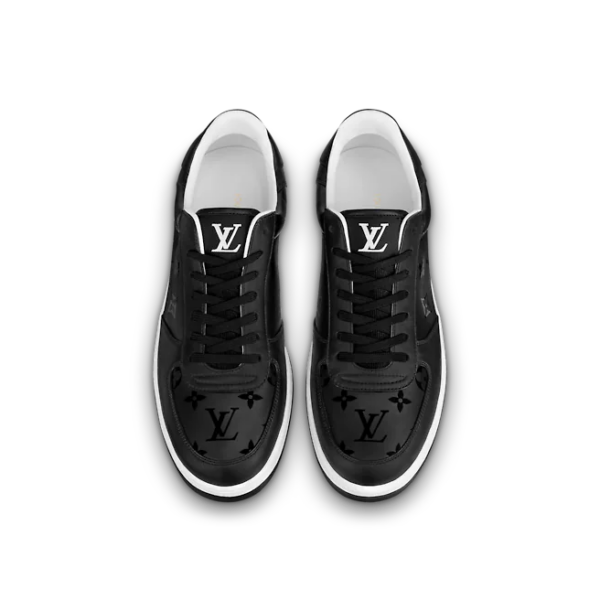 Giay Louis Vuitton Rivoli Trainer "Black" 1A9FGX