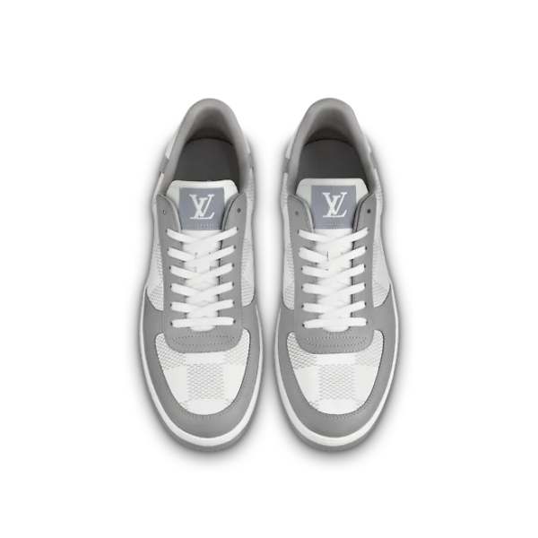 Giày Louis Vuitton Rivoli Trainers 'Grey' 1A9ZEO - Ảnh 3
