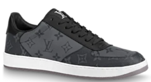 Giay Louis Vuitton Rivoli Trainer 'Black Grey' 1A8EB5