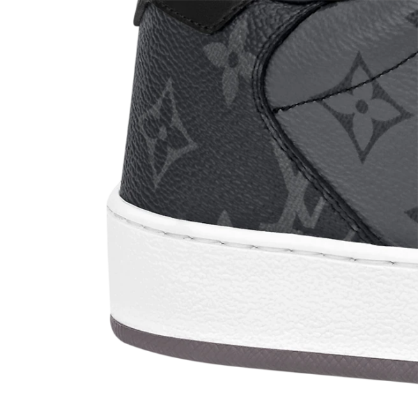 Giay Louis Vuitton Rivoli Trainer 'Black Grey' 1A8EB5