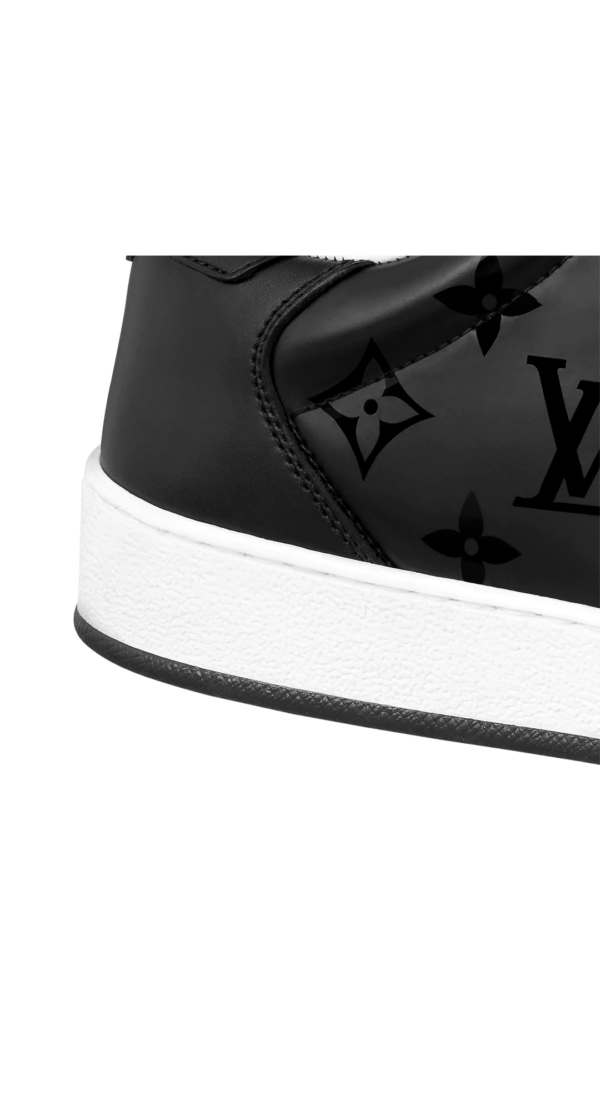 Giày Louis Vuitton Rivoli Trainers 'Black' 1A9FGV - Ảnh 3