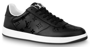 Giày Louis Vuitton Rivoli Trainers 'Black' 1A9FGV