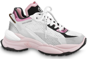 Giày Louis Vuitton Run 55 Trainers 'White Pink' 1AA16K