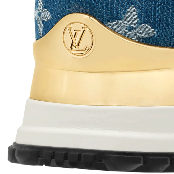 Giày Louis Vuitton Run Away Trainers 'Denim Blue' 1A4WP8 - Ảnh 3
