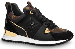 Giày Louis Vuitton Run Away Trainers 'Black' 1AAP3D