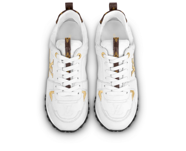 Giày Louis Vuitton Run Away Trainers 'White' 1AAP3T - Ảnh 3