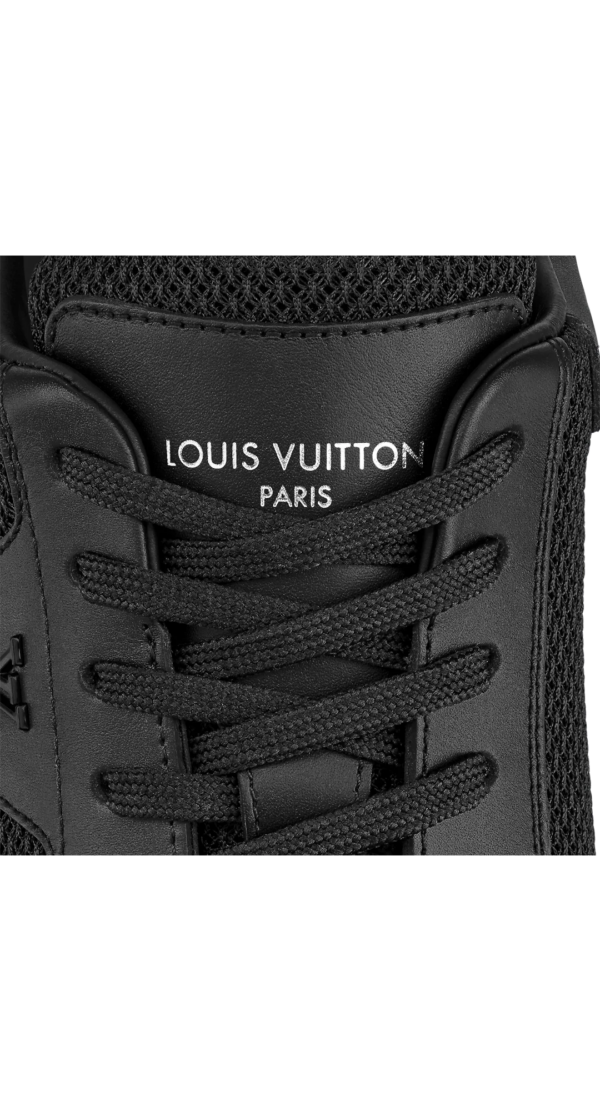 Giày Louis Vuitton Run Away Trainers 'Black' 1A9FFE - Ảnh 4