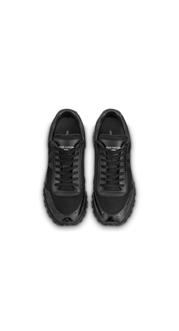 Giày Louis Vuitton Run Away Trainers 'Black' 1A9FFE - Ảnh 5