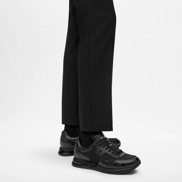Giày Louis Vuitton Run Away Trainers 'Black' 1A9FFE - Ảnh 2