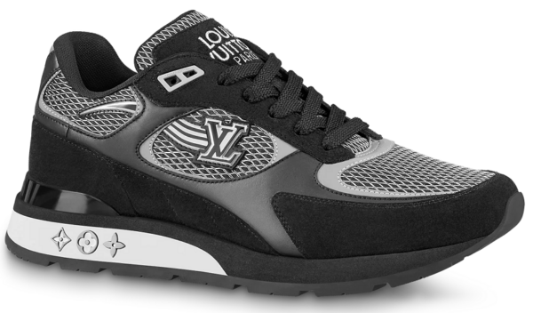 Giày Louis Vuitton Run Away Trainers 'Black' 1A9J1A