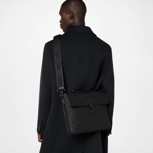 Tui Louis Vuitton S-Lock Briefcase 'Black' M20835