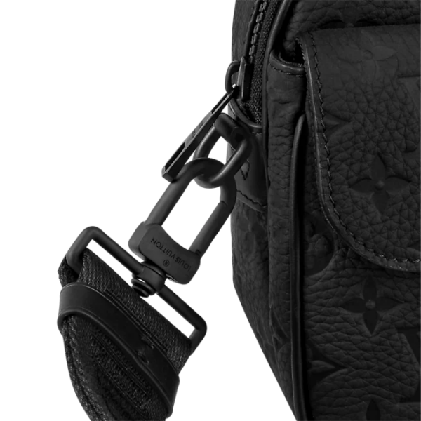Túi Louis Vuitton S Lock Messenger 'Black' M58489 - Ảnh 7