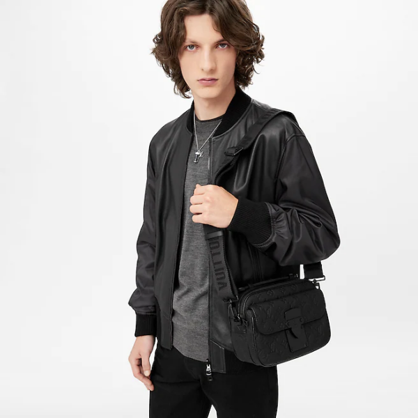 Túi Louis Vuitton S Lock Messenger 'Black' M58489 - Ảnh 2