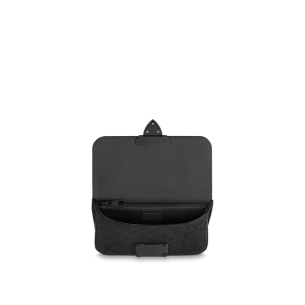 Túi Louis Vuitton S Lock Sling 'Black' M58487 - Ảnh 4