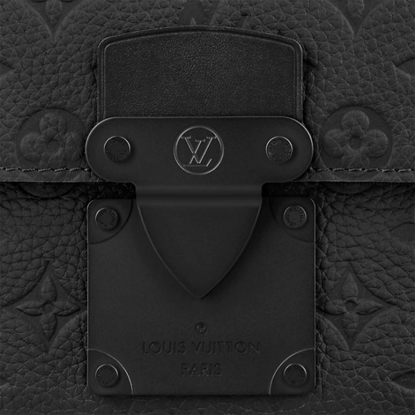 Túi Louis Vuitton S Lock Sling 'Black' M58487 - Ảnh 7