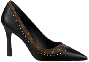 Giày Louis Vuitton Signature Pumps 'Black' 1AACFJ