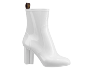 Giày Louis Vuitton Silhouette Ankle Boots White 1A66WD