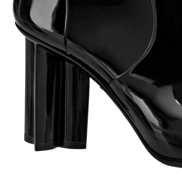 Giày Louis Vuitton Silhouette Ankle Boots Black 1A66W8 - Ảnh 5