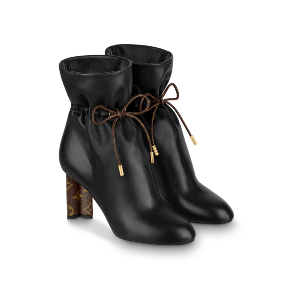 Giày Louis Vuitton Silhouette Ankle Boots Black 1A94S8 - Ảnh 2