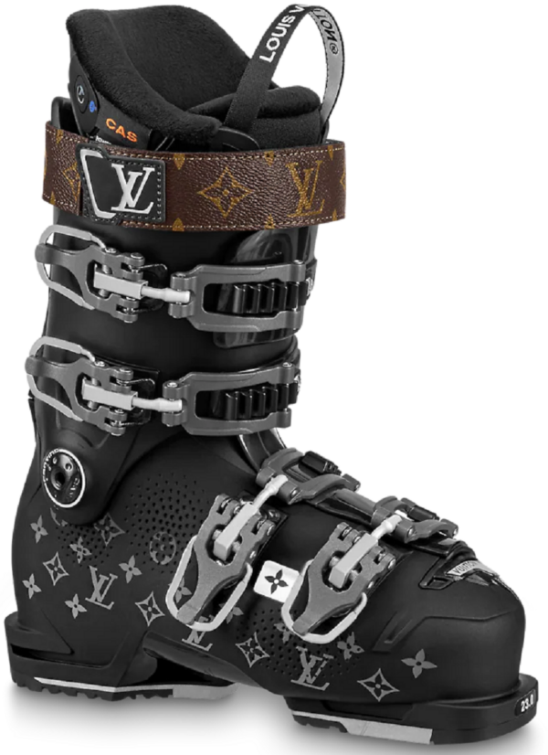 Giày Louis Vuitton Slalom Ski Boots 'Black' 1A9QL9