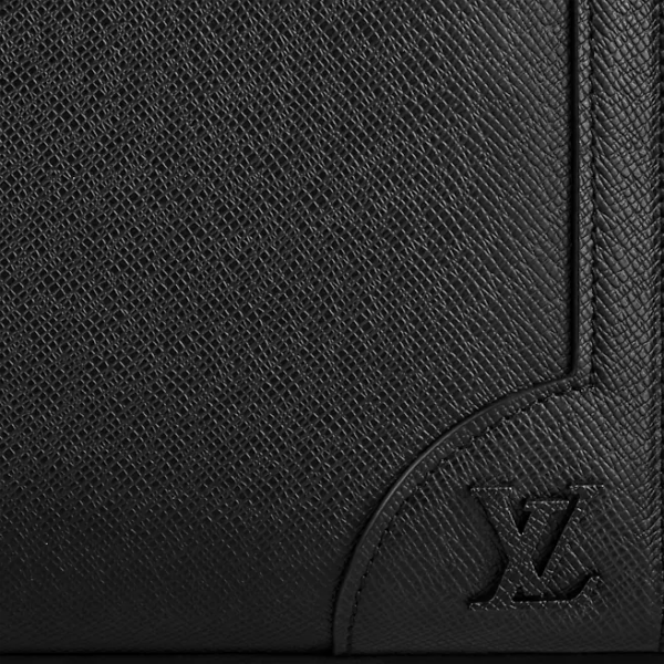 Túi Louis Vuitton Slim Briefcase 'Black Taiga' M30810 - Ảnh 6