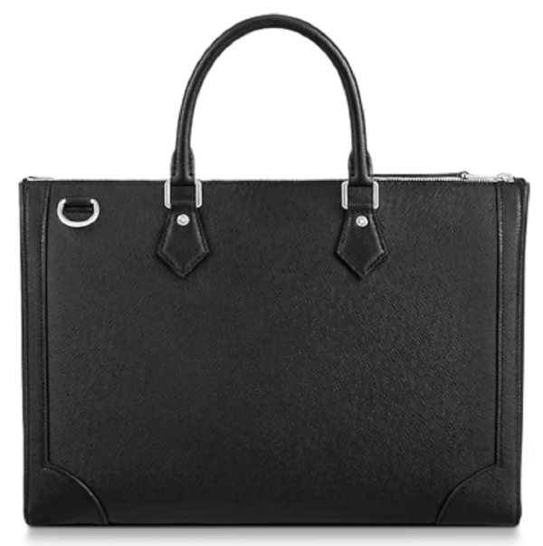Túi Louis Vuitton Slim Briefcase 'Black Taiga' M30810