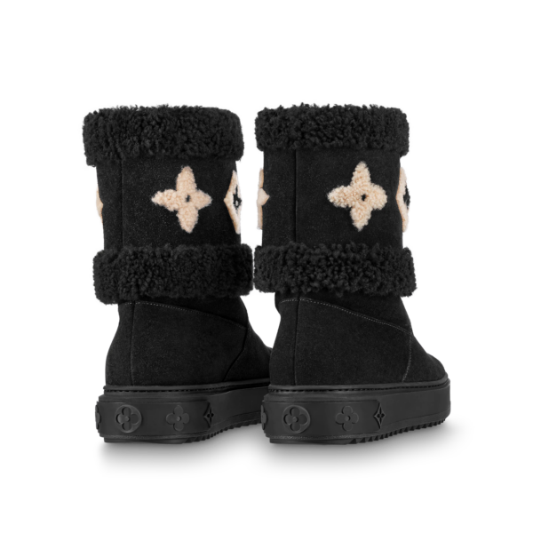 Giày Louis Vuitton Snowdrop Flat Ankle Boots 1A95CZ - Ảnh 3