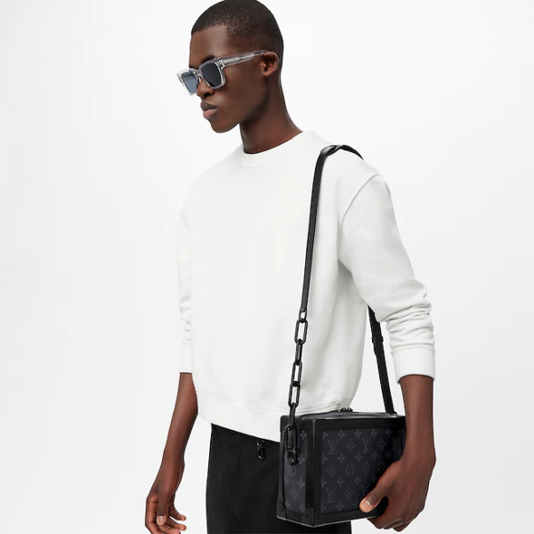Túi Louis Vuitton Soft Trunk 'Black' M44730 - Ảnh 3