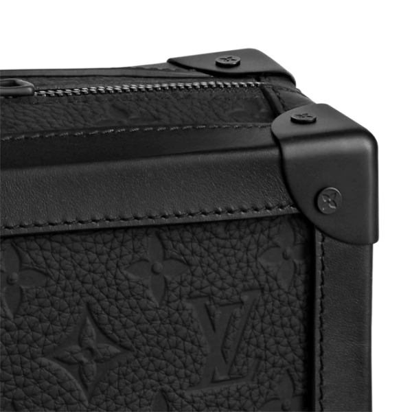 Túi Louis Vuitton Soft Trunk 'Black' M55700 - Ảnh 7