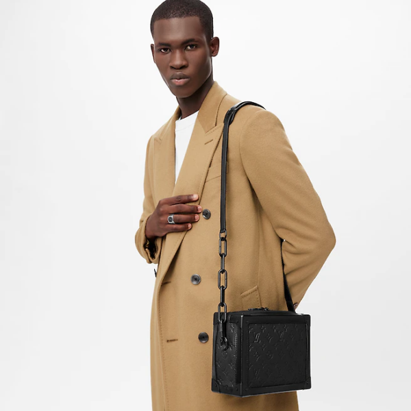 Túi Louis Vuitton Soft Trunk 'Black' M55700 - Ảnh 3