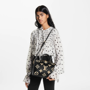 Tui Louis Vuitton Speedy Bandouliere 25 Bag 'Black Beige' M58947