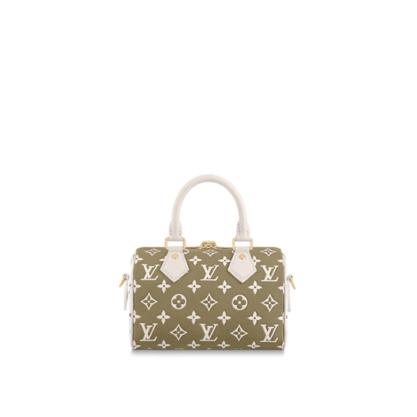Túi Louis Vuitton Speedy Bandoulière 20 'Kaki Beige' M46118 - Ảnh 2