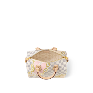 Tui Louis Vuitton Speedy Bandouliere 25 Bag 'Damier Azur' N40473