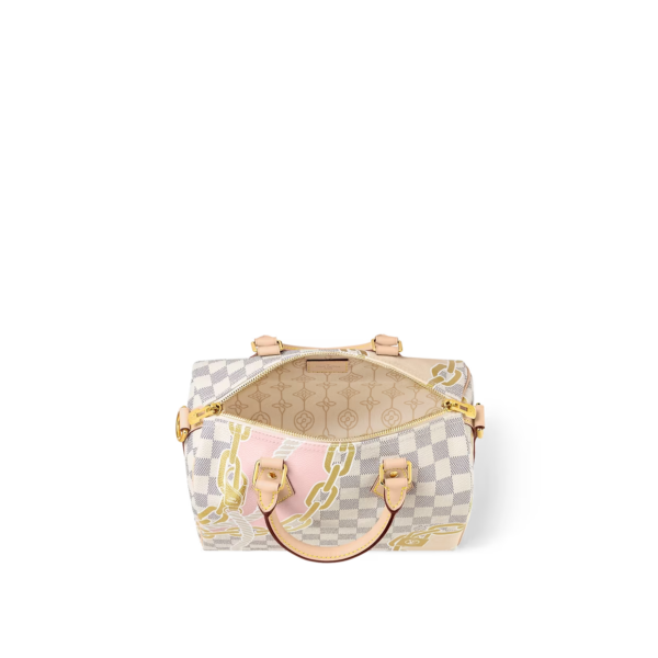 Tui Louis Vuitton Speedy Bandouliere 25 Bag 'Damier Azur' N40473