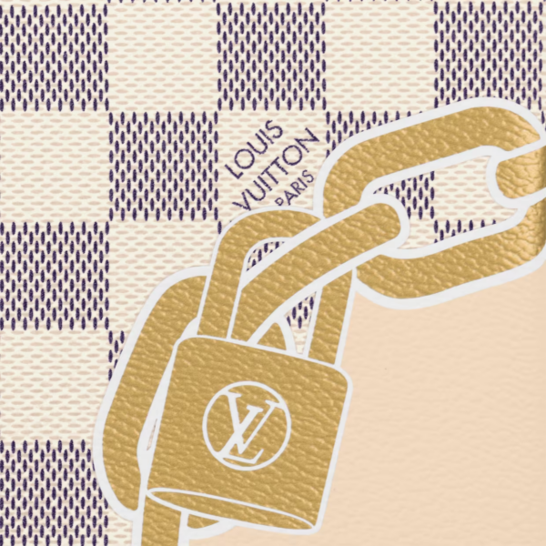 Tui Louis Vuitton Speedy Bandouliere 25 Bag 'Damier Azur' N40473