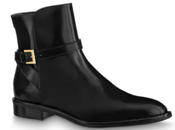 Giày Louis Vuitton Suit Ankle Boots Black 1A95AF