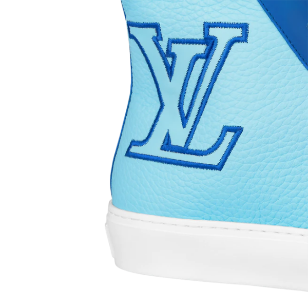 Giay Louis Vuitton Tattoo Trainer Boots "Blue" 1A8XVY