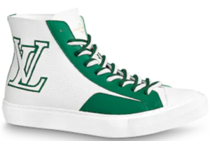 Giay Louis Vuitton Tattoo Trainer Boots "Green White" 1A8XWM